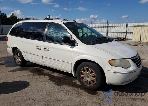 2005 Chrysler Town & Country Limited из США, поврежденный, VIN 2C4GP64L35R350155